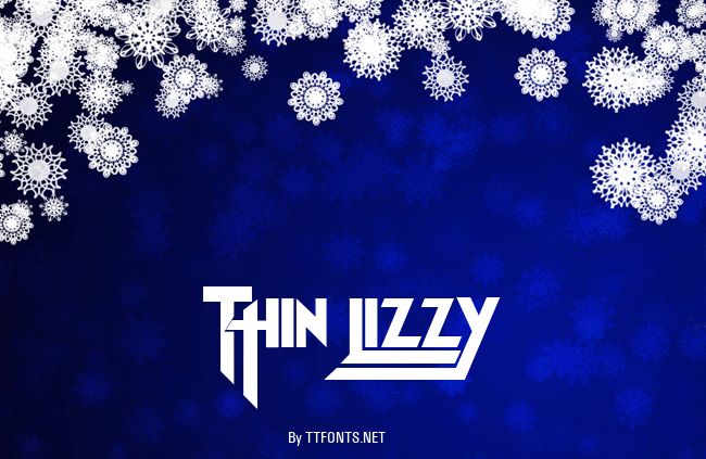 Thin Lizzy example
